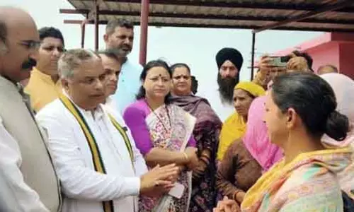भाजपा बाढ़ प्रभावित लोगों के साथ मजबूती से खड़ी: Sat भाजपा बाढ़ प्रभावित लोगों के साथ मजबूती से खड़ी: Sat