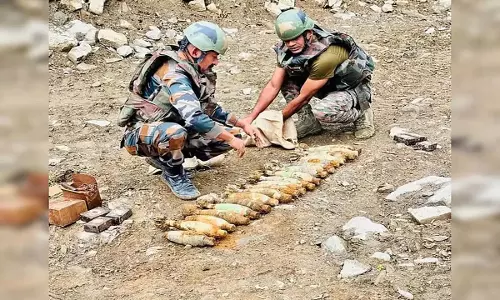 Army ने अरुणाचल प्रदेश में 15 बेकार मोर्टार बमों का सुरक्षित निपटान किया
