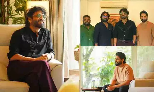 नागार्जुन ने नागा चैतन्य की NC24 टीम के साथ मनाया जन्मदिन नागार्जुन ने नागा चैतन्य की NC24 टीम के साथ मनाया जन्मदिन