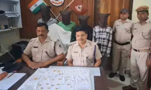 Jajpur: लुटेरा गिरोह का भंडाफोड़, 17 लाख रुपये के आभूषण जब्त