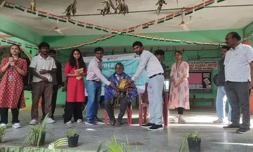 हैदराबाद में एमएलआरआईटी ने ज़ेडपीएचएस डुंडिगल में ‘प्रेरणा’ कार्यक्रम आयोजित किया