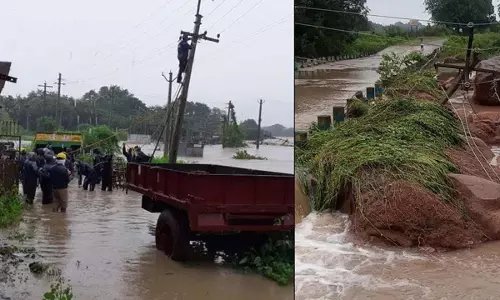 निज़ामाबाद में मंजीरा नदी का प्रकोप: चार दशक बाद भयावह बाढ़ से कई गांव डूबे