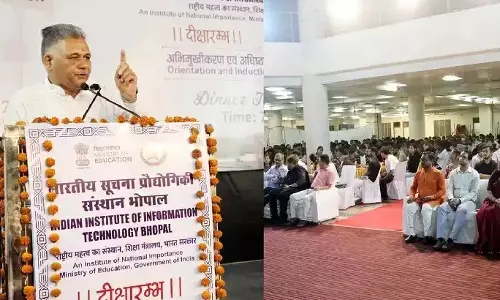 Bhopal: मंत्री परमार ने आईआईआईटी विद्यार्थियों को दी शुभकामनाएं