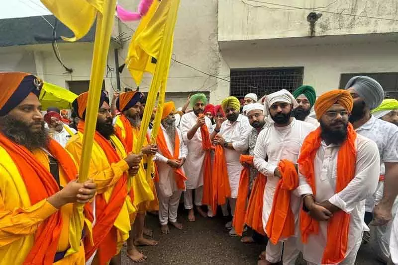 Guru Nanak Dev की शादी की सालगिरह समारोह गुरुद्वारा कंध साहिब में संपन्न हुआ Guru Nanak Dev की शादी की सालगिरह समारोह गुरुद्वारा कंध साहिब में संपन्न हुआ