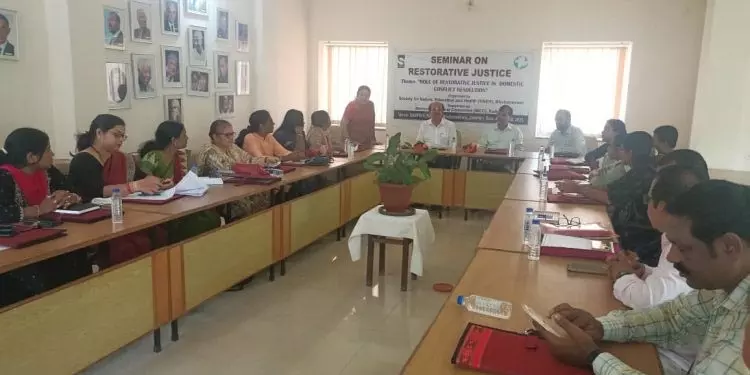 SNEH ने पुनर्स्थापनात्मक न्याय पर सेमिनार का आयोजन किया SNEH ने पुनर्स्थापनात्मक न्याय पर सेमिनार का आयोजन किया