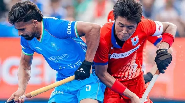 Hockey Asia Cup: भारत ने जापान को 3-2 से हराकर लगातार दूसरी जीत दर्ज की Hockey Asia Cup: भारत ने जापान को 3-2 से हराकर लगातार दूसरी जीत दर्ज की