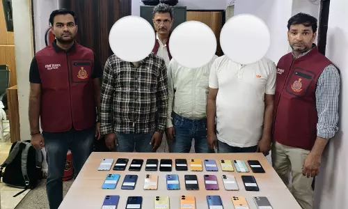 विदेशी चोर गिरोह का भंडाफोड़, 3 युवक गिरफ्तार