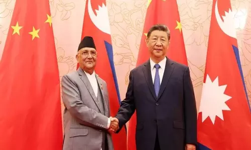 नेपाल के प्रधानमंत्री ने चीनी राष्ट्रपति के साथ द्विपक्षीय वार्ता की, लिपुलेख का मुद्दा उठाया नेपाल के प्रधानमंत्री ने चीनी राष्ट्रपति के साथ द्विपक्षीय वार्ता की, लिपुलेख का मुद्दा उठाया