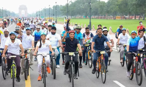 साइक्लिंग से फिटनेस और आत्मनिर्भरता का संदेश, देशभर में चला संडे ऑन साइकिल अभियान साइक्लिंग से फिटनेस और आत्मनिर्भरता का संदेश, देशभर में चला संडे ऑन साइकिल अभियान