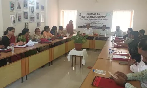 SNEH ने पुनर्स्थापनात्मक न्याय पर सेमिनार का आयोजन किया