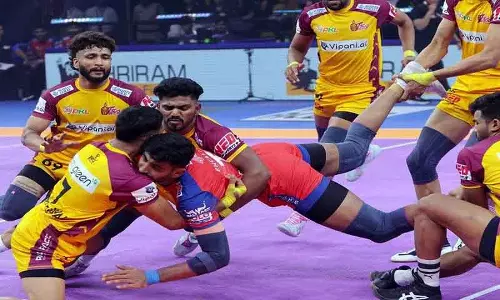 Pro Kabaddi के पहले मैच में यूपी योद्धा ने तेलुगु टाइटंस को हराया