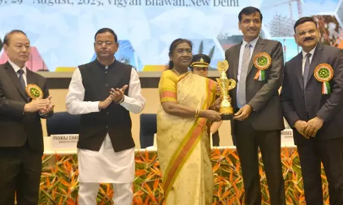 राष्ट्रपति ने पावरग्रिड को मानव संसाधन प्रबंधन में स्कोप एमिनेंस अवार्ड दिया