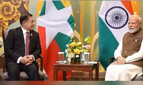PM मोदी ने SCO से इतर म्यांमार के कार्यवाहक राष्ट्रपति जनरल मिन आंग ह्लाइंग के साथ द्विपक्षीय बैठक की