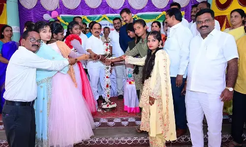 शिक्षा सभी समस्याओं का समाधान है: Minister Sudhakar