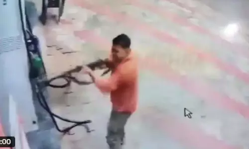 MP में हेलमेट नहीं, ईंधन नहीं नियम हिंसक हो गया: अटेंडेंट को गोली मारी गई