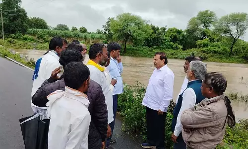 Aurad : बाढ़ प्रभावित क्षेत्रों का दौरा