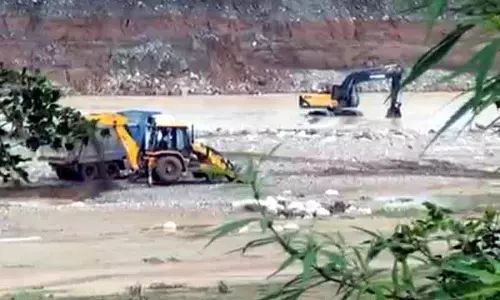 प्रतिबंध के बावजूद Himachal के चक्की और मांड क्षेत्र अवैध खनन से ग्रस्त