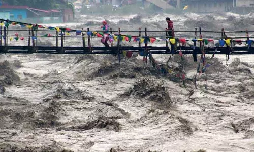 Kapurthala में ब्यास नदी का जलस्तर 2.35 लाख क्यूसेक पहुंचने पर रेड अलर्ट जारी