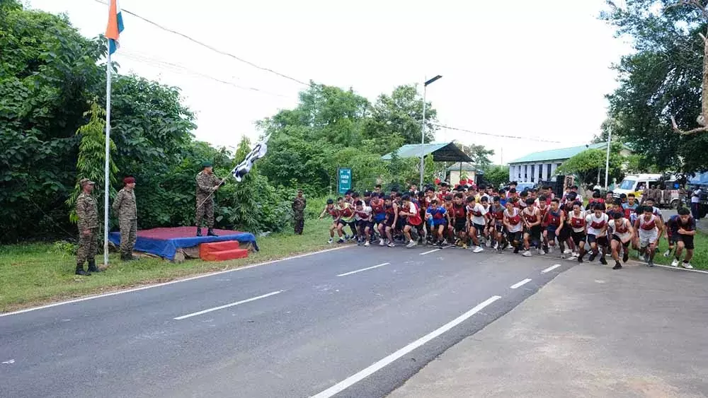 Nagaland :  रंगापहाड़ सैन्य स्टेशन पर सेना भर्ती रैली