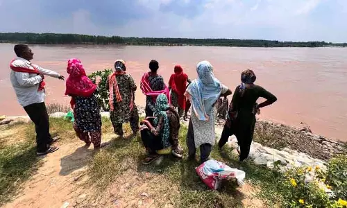 Ludhiana में सतलुज नदी के किनारे के खेत जलमग्न, ग्रामीणों को सता रही बाढ़ की यादें