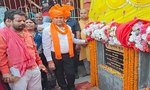 बिहारशरीफ में 10 करोड़ से होगा बाबा मणिराम अखाड़ा का जीर्णोद्धार, मंत्री सुनील कुमार ने किया शिलान्यास