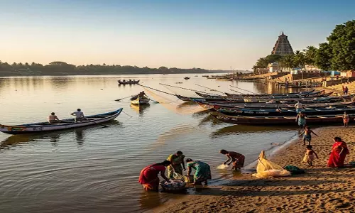 गोदावरी नदी का जलस्तर घटा, भद्राचलम में दूसरी चेतावनी वापस