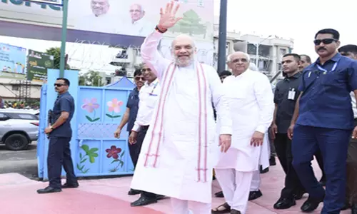 गृह मंत्री अमित शाह ने अहमदाबाद में नए स्वास्थ्य केंद्र का किया उद्घाटन