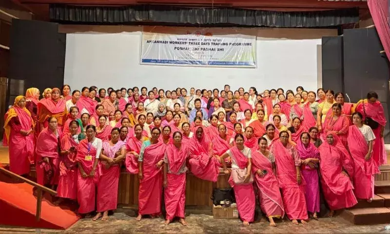 पोषण भी पढ़ाई भी कार्यक्रम के तहत मणिपुर की आंगनवाड़ी सेवाओं को नई दिशा पोषण भी पढ़ाई भी कार्यक्रम के तहत मणिपुर की आंगनवाड़ी सेवाओं को नई दिशा