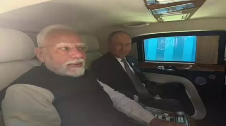 PM Modi,और पुतिन तियानजिन में द्विपक्षीय बैठक के लिए एक ही कार में यात्रा करेंगे PM Modi,और पुतिन तियानजिन में द्विपक्षीय बैठक के लिए एक ही कार में यात्रा करेंगे