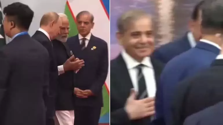 मोदी, शी और पुतिन की अगुवाई में SCO में शहबाज शरीफ सुर्खियों में आने के लिए संघर्ष कर रहे मोदी, शी और पुतिन की अगुवाई में SCO में शहबाज शरीफ सुर्खियों में आने के लिए संघर्ष कर रहे