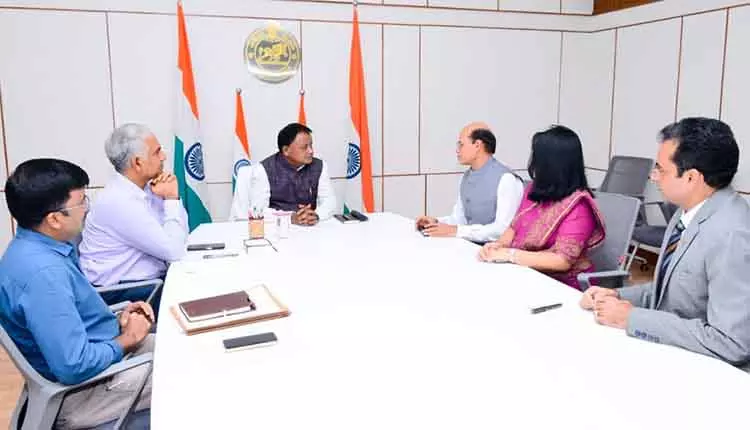रोमानिया, स्लोवेनिया, माल्टा के राजदूतों ने CM Majhi से मुलाकात की रोमानिया, स्लोवेनिया, माल्टा के राजदूतों ने CM Majhi से मुलाकात की