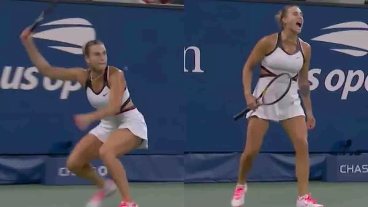 US Open 2025: सबालेंका का क्रॉस-कोर्ट शॉट बना आकर्षण US Open 2025: सबालेंका का क्रॉस-कोर्ट शॉट बना आकर्षण