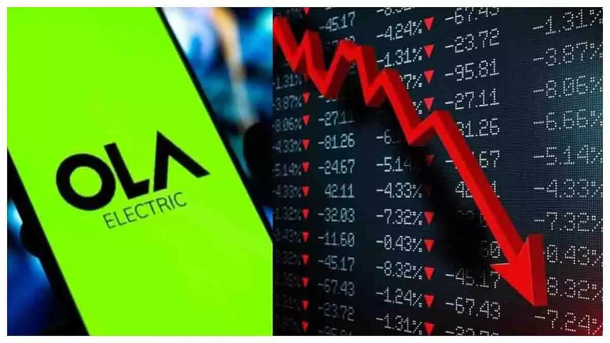 Ola इलेक्ट्रिक की अगस्त 2025 बिक्री में 31% गिरावट Ola इलेक्ट्रिक की अगस्त 2025 बिक्री में 31% गिरावट