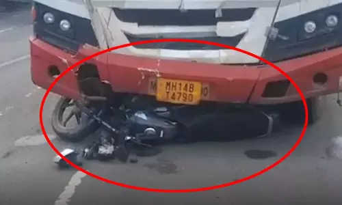 LIVE वीडियो वरिष्ठ पत्रकार की मौत का, देखकर सिहर जाएंगे