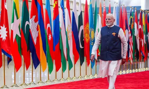 एससीओ शिखर सम्मेलन में मोदी का संबोधन, पुतिन से होगी द्विपक्षीय बैठक एससीओ शिखर सम्मेलन में मोदी का संबोधन, पुतिन से होगी द्विपक्षीय बैठक