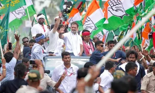 पटना में वोटर अधिकार यात्रा के समापन पर कांग्रेस अध्यक्ष खड़गे का संबोधन