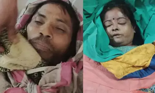 पति की मौत के दूसरे दिन पत्नी भी चल बसी