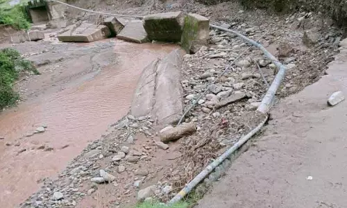 Sirmaur जलमग्न, 17 लोगों की मौत, 105 करोड़ रुपये का बुनियादी ढांचा क्षतिग्रस्त