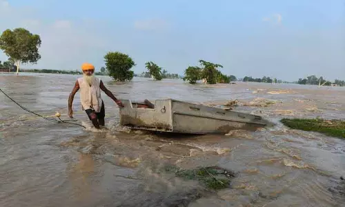 Sultanpur Lodhi के किसान पर 10 लाख रुपये का कर्ज, बाढ़ में दूसरी बार घर गंवाया