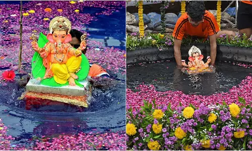 Ganeshotsav 2025: 31 अगस्त को मुंबई में 40,000 से अधिक गणपति प्रतिमाओं का विसर्जन Ganeshotsav 2025: 31 अगस्त को मुंबई में 40,000 से अधिक गणपति प्रतिमाओं का विसर्जन