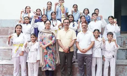 Doon Valley School ने कराटे चैंपियनशिप में शानदार प्रदर्शन किया Doon Valley School ने कराटे चैंपियनशिप में शानदार प्रदर्शन किया