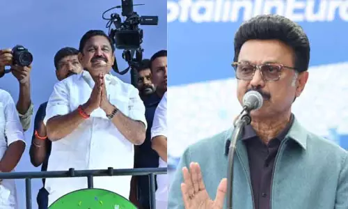टैरिफ को लेकर केंद्र पर जिम्मेदारी न डालें: EPS to DMK
