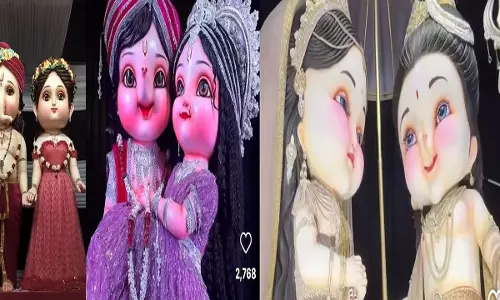 गणेश प्रतिमा को अपमानजनक बनाया गया, रायपुर एसएसपी से हुई शिकायत गणेश प्रतिमा को अपमानजनक बनाया गया, रायपुर एसएसपी से हुई शिकायत