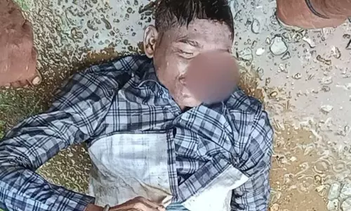 स्टॉप डैम में पैर फिसला, युवक की मौत