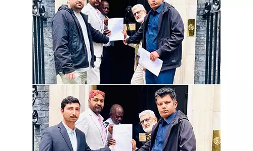 उत्पीड़ित राष्ट्रों ने London में ज्ञापन सौंपा