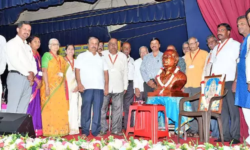 Mysore : ऐप लॉन्च, नागराज राव की प्रतिमा का अनावरण