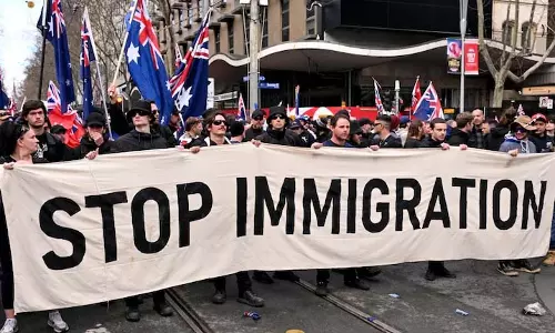 Australia में आव्रजन विरोधी रैलियों में भारतीयों को निशाना बनाया गया