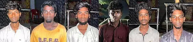 गांजा बेचने के विवाद में बम फेंककर युवक की हत्या: 7 गिरफ्तार गांजा बेचने के विवाद में बम फेंककर युवक की हत्या: 7 गिरफ्तार