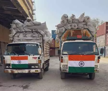भारत ने अफगानिस्तान को भेजी भूकंप राहत सहायता, जयशंकर ने मुत्तकी से की बात भारत ने अफगानिस्तान को भेजी भूकंप राहत सहायता, जयशंकर ने मुत्तकी से की बात