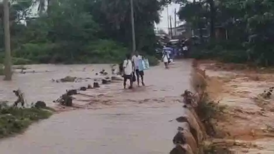 Odisha: नदियों में बाढ़ की स्थिति नहीं: जल संसाधन विभाग Odisha: नदियों में बाढ़ की स्थिति नहीं: जल संसाधन विभाग